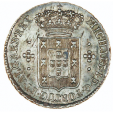 D. Miguel I 3 Vinténs (60 Réis) n/d, prata